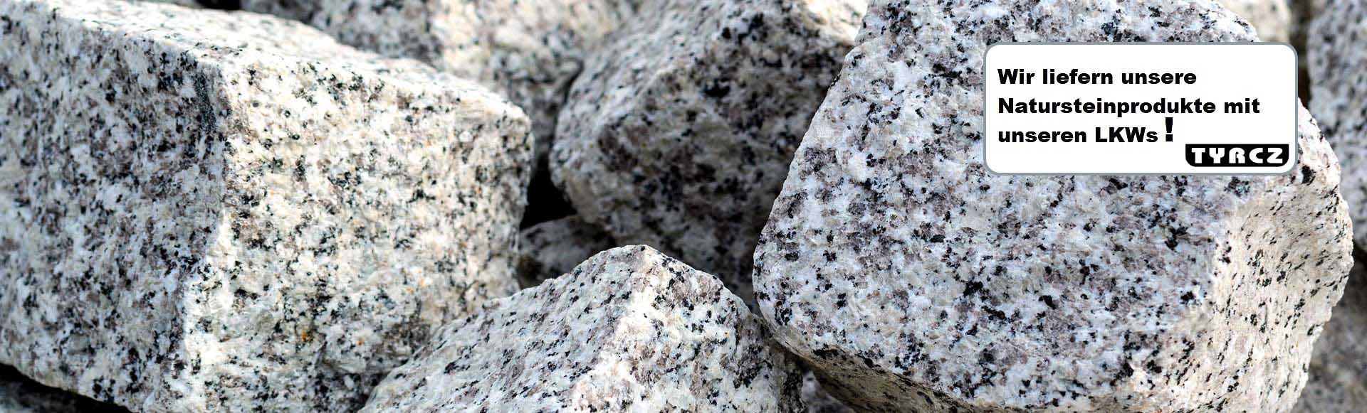 Naturstein. Granit. Sandstein. Tyrcz