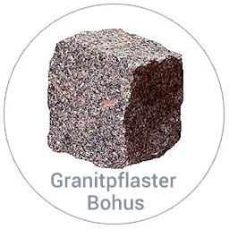 Granitpflaster Bohus. Tyrcz.