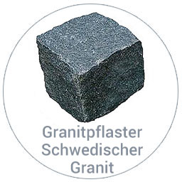 Granitpflaster Schwedischer Granit. Tyrcz.